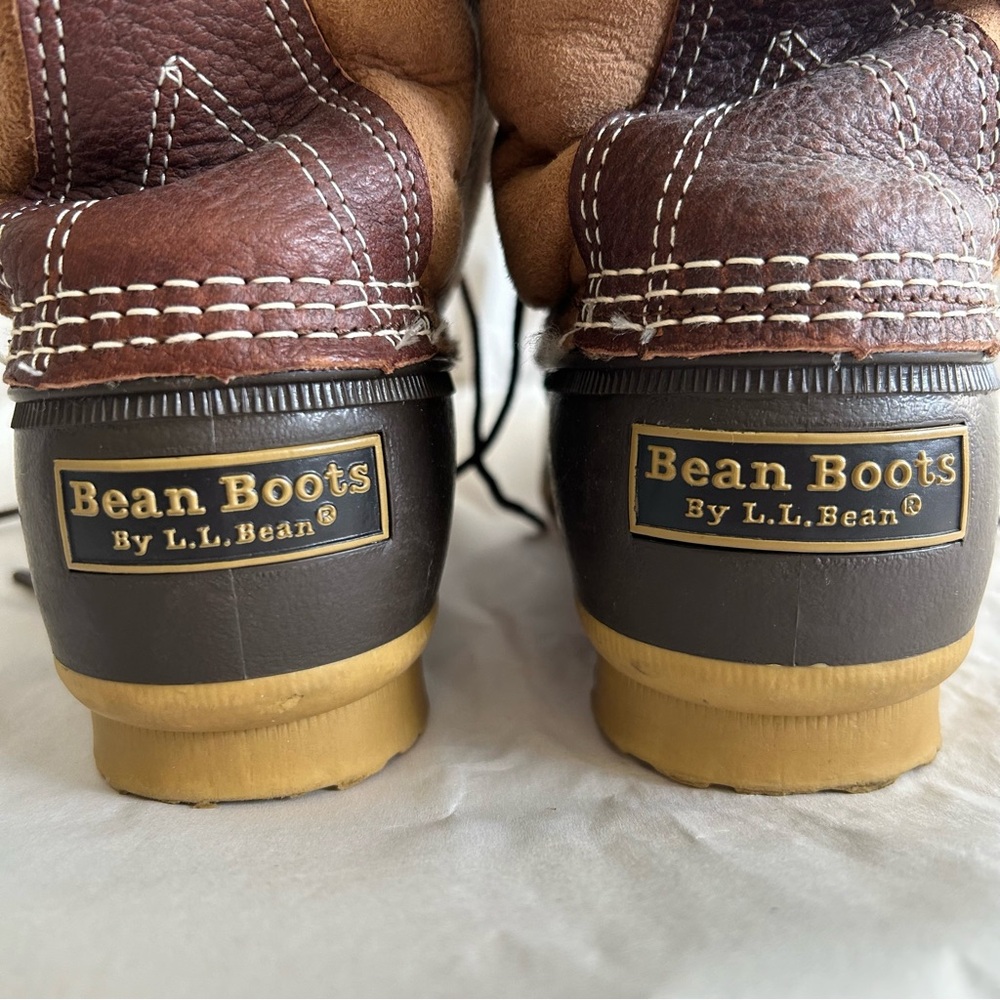 L.L.Bean Wicked Good Faux Fur Boots - Picture 4 of 9